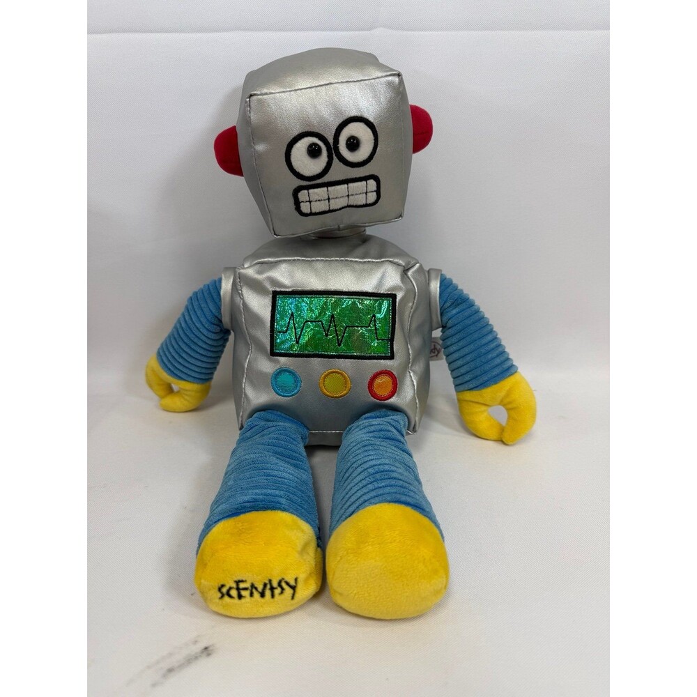 Retired Scentsy Buddy - Gage the Robot Plush Stuffed